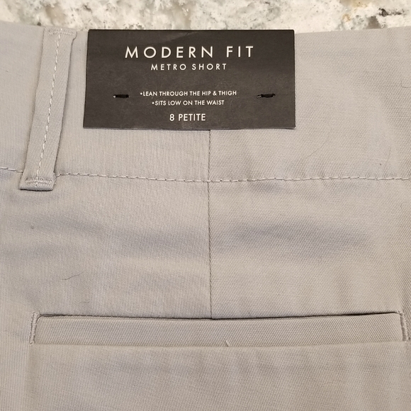 Ann Taylor Gray Metro Shorts - Picture 4 of 7